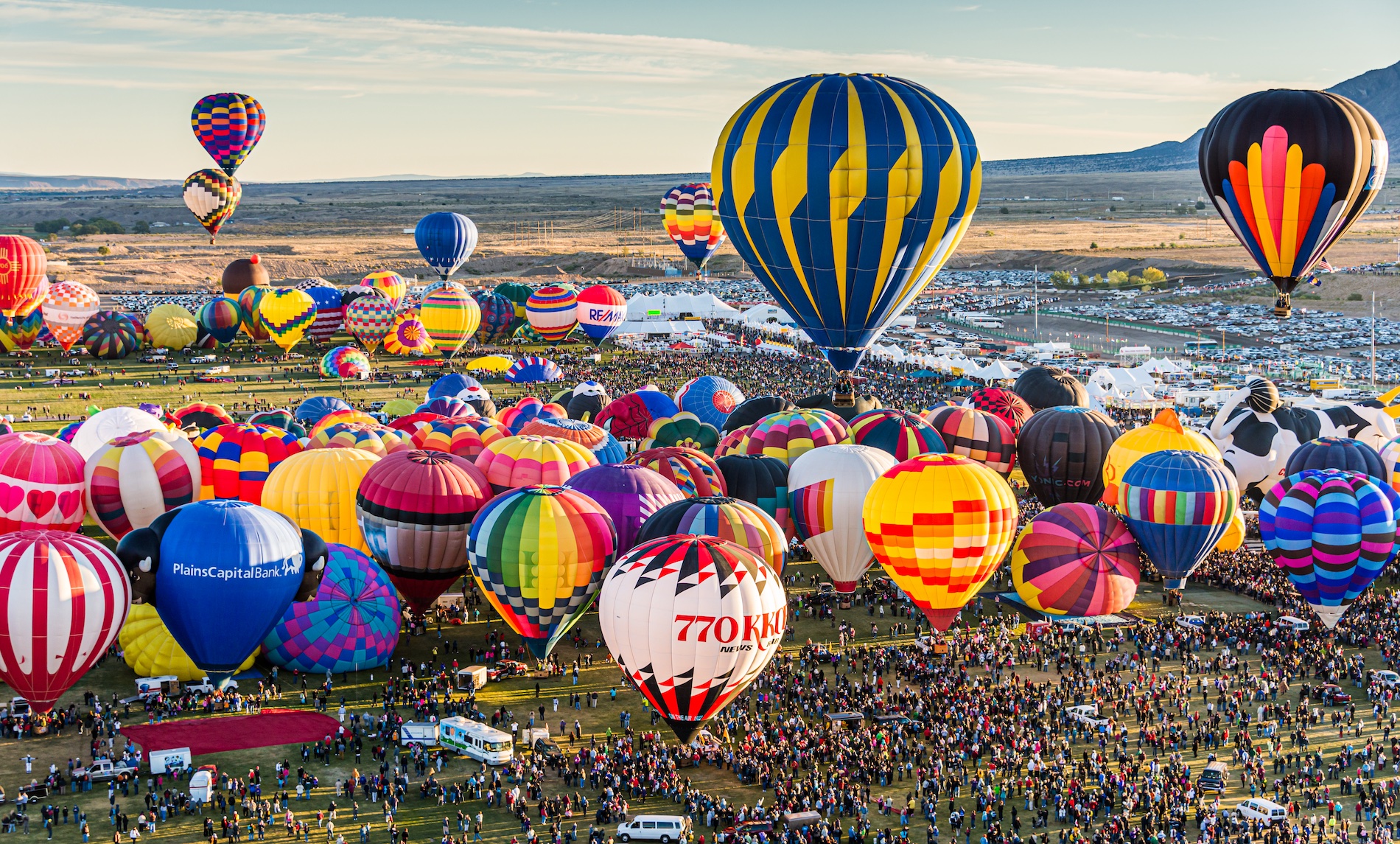 Albuquerque balloon fiesta iconic New Mexico landmark near Mesa Tax Law service area